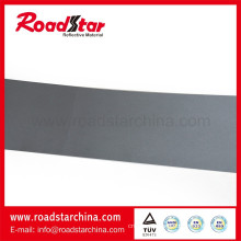 Normal reflective microfiber leather with reflective grey color for shoes